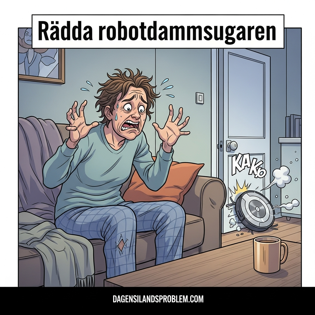 Rädda robotdammsugaren